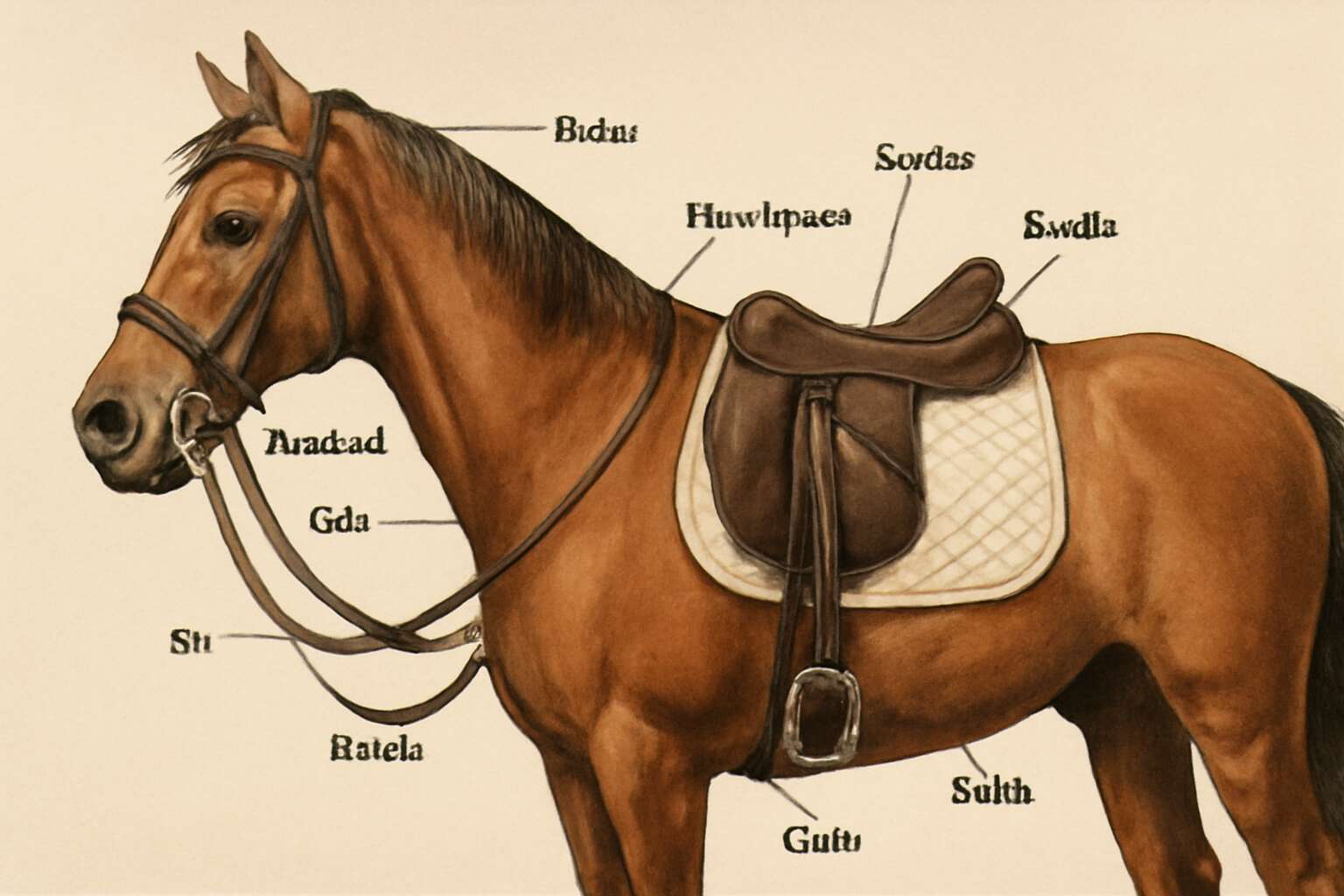 Mastering Horse Tack Anatomy: Essential Insights for Every Equestrian ...
