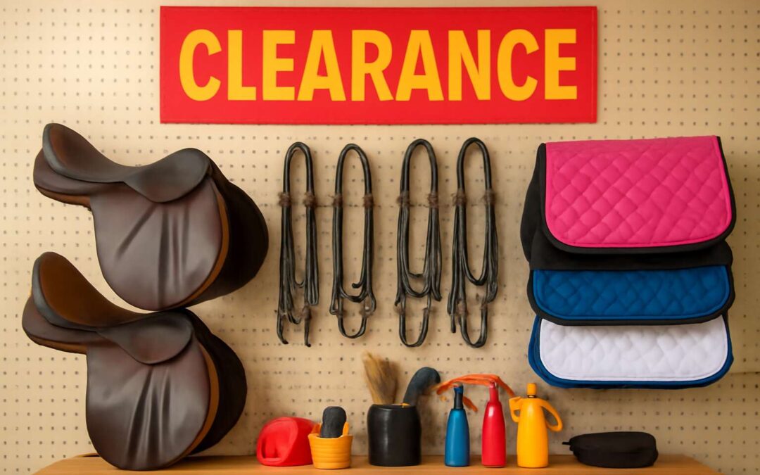 Hot Deals: horse tack clearance – save on saddles, bridles, and more