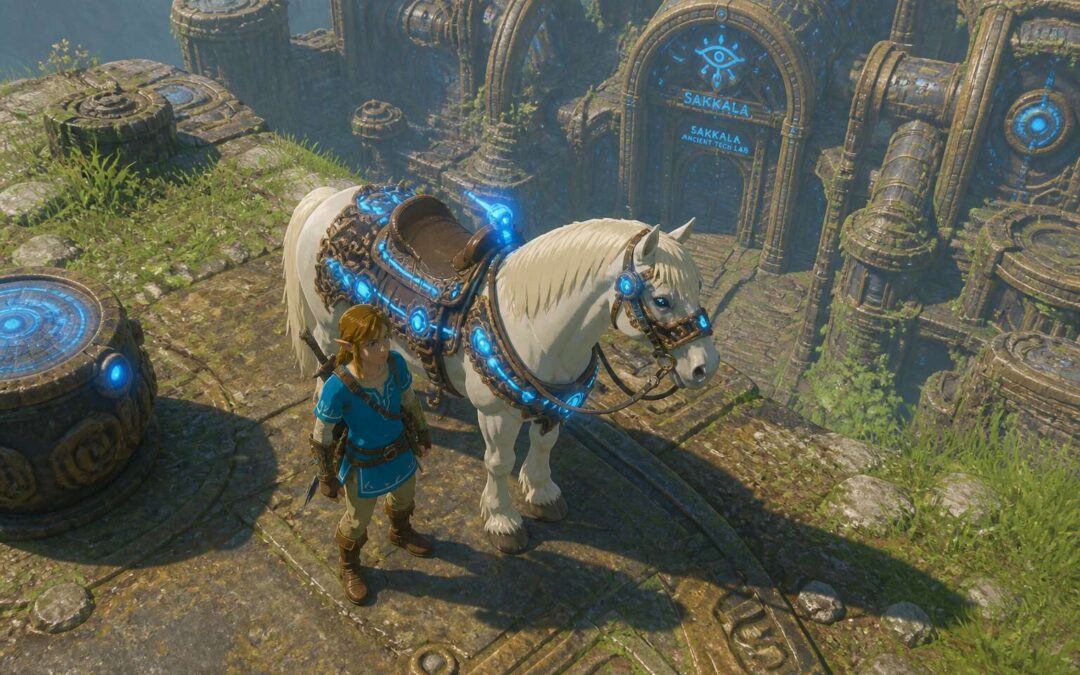 Find where is ancient horse gear botw; all locations inside.