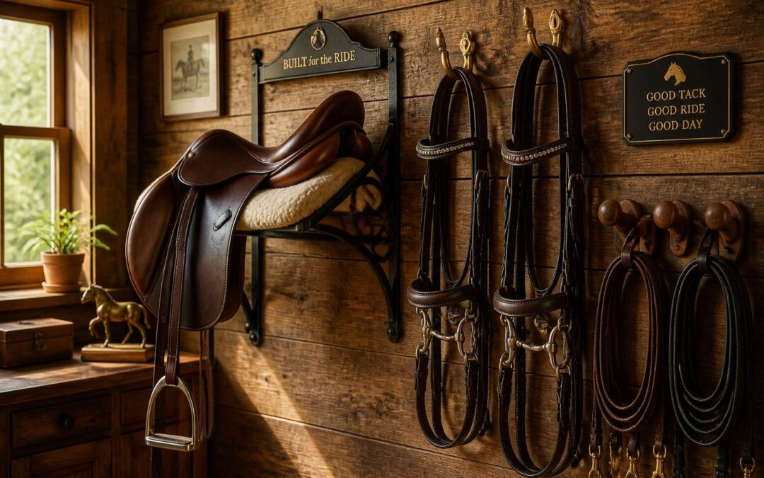 Horse Tack Hangers for a Neat and Ready Barn